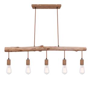 Hanglamp Jakob massief eucalyptushout - 5 lichtbronnen - Aantal lichtbronnen: 5