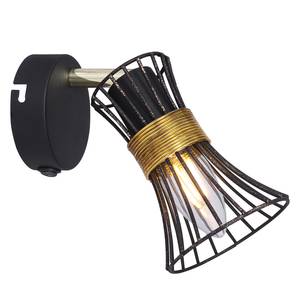 Wandlamp Purra ijzer - 1 lichtbron