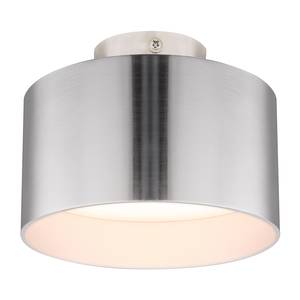 LED-plafondlamp Jenny polyester PVC/aluminium - 2 lichtbronnen - Zilver - Diameter: 10 cm