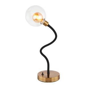 Lampe Eddy Verre transparent / Fer - 1 ampoule