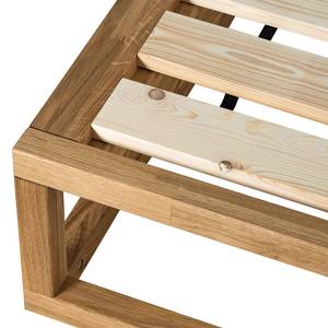 Houten bed Smood massief eikenhout - 180 x 200cm