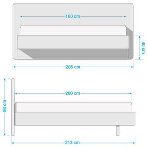 Bed MaxWood massief eikenhout