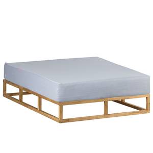 Houten bed Smood massief eikenhout - 140 x 200cm