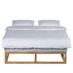 Houten bed Smood massief eikenhout - 140 x 200cm