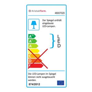 Badkamerspiegel Frame Light inclusief verlichting - 50 x 70 cm