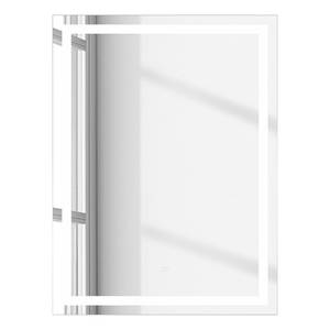 Miroir de salle de bain Frame Light Éclairage inclus - 60 x 80 cm