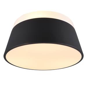 Plafondlamp Baroness acrylglas/aluminium - 1 lichtbron - Zwart