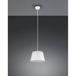Hanglamp Baroness I acrylglas/aluminium - 2 lichtbronnen - Wit