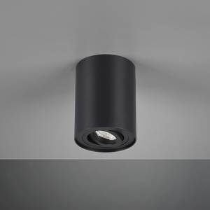 Plafonnier Cookie Aluminium - Noir - Nb d'ampoules : 1