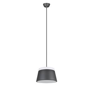 Hanglamp Baroness I acrylglas/aluminium - 2 lichtbronnen - Zwart