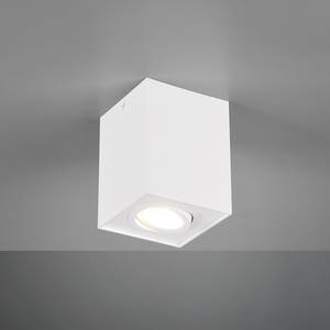 Plafondlamp Biscuit aluminium - Wit - Aantal lichtbronnen: 1