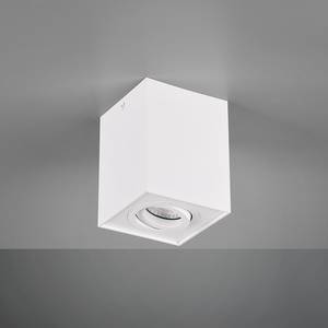 Plafondlamp Biscuit aluminium - Wit - Aantal lichtbronnen: 1