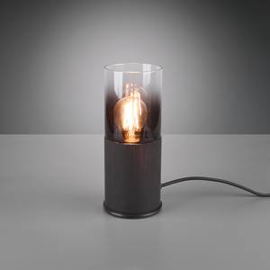 Lampe Robin Verre transparent / Aluminium - 1 ampoule