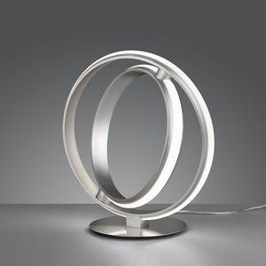 LED-tafellamp Compton kunststof/aluminium - Zilver