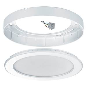 LED-plafondlamp Juno kunststof - 1 lichtbron - Wit