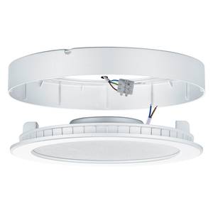 LED-plafondlamp Juno kunststof - 1 lichtbron - Wit