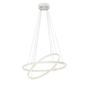 LED-hanglamp Lincoln kunststof/aluminium - 1 lichtbron