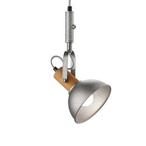 Hanglamp Delia III aluminium - 1 lichtbron