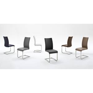 Chaises Marco Cuir véritable - Lot de 2