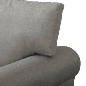 Schlafsofa LATINA Country Deluxe Webstoff - Webstoff Luba: Grau - Breite: 205 cm