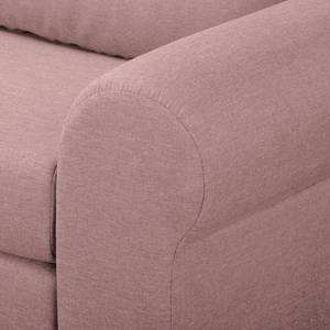 Schlafsofa LATINA Country Deluxe Webstoff - Webstoff Luba: Mauve - Breite: 205 cm