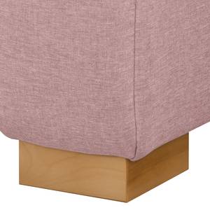 Schlafsofa LATINA Country Deluxe Webstoff - Webstoff Luba: Mauve - Breite: 205 cm