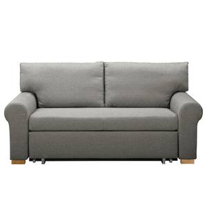 Schlafsofa LATINA Country Deluxe Webstoff - Webstoff Luba: Grau - Breite: 185 cm