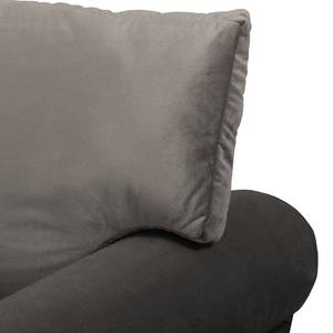 Schlafsofa LATINA Country Deluxe Samt - Samt Krysia: Moosgrau - Breite: 165 cm