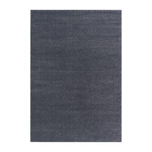 Hoogpolig vloerkleed Pure geweven stof - Antraciet - 133 x 190 cm