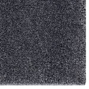 Hochflorteppich Pure Webstoff - Anthrazit - 80 x 150 cm