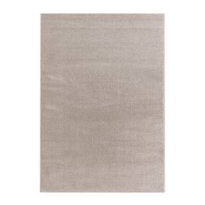 Hoogpolig vloerkleed Pure geweven stof - Beige - 67 x 130 cm