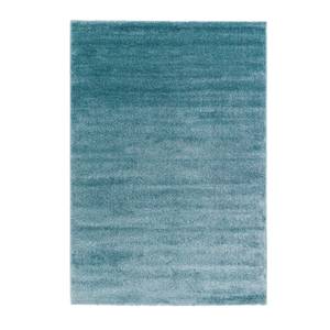 Hoogpolig vloerkleed Pure geweven stof - Turquoise - 160 x 230 cm