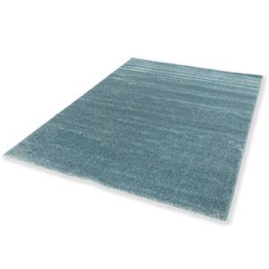 Hoogpolig vloerkleed Pure geweven stof - Turquoise - 160 x 230 cm