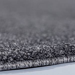 Hoogpolig vloerkleed Pure geweven stof - Antraciet - 200 x 290 cm