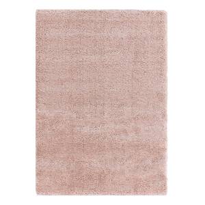 Hoogpolig vloerkleed Savage geweven stof - Roze - 67 x 130 cm