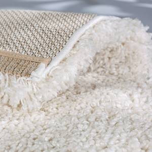 Tapis épais Savage Tissu - Crème - 80 x 150 cm