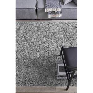 Hochflorteppich Savage Webstoff - Silber - 67 x 130 cm