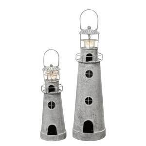 Lanternes phare (lot de 2) Fer