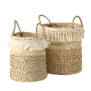 Paniers Korey (lot de 2) Paille