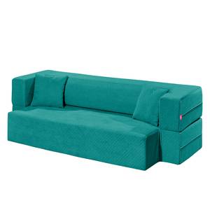 Schlafsofa Cachi Microfaser - Türkis