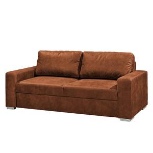 Sofa Trevelin (2-Sitzer) Antiklederlook - Vintage Cognac