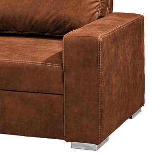 Sofa Trevelin (2-Sitzer) Antiklederlook - Vintage Cognac