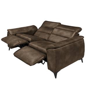 Sofa Soldeu (2,5-Sitzer) Antiklederlook - Havanna