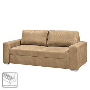 Sofa Trevelin (2-Sitzer) Antiklederlook - Beige