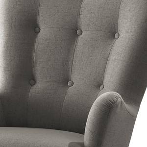 Fauteuil Saladas Tissu - Tissu Neli: Gris