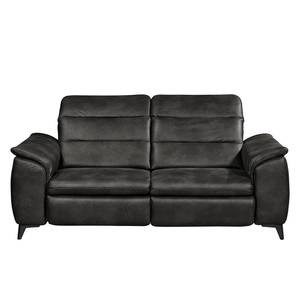 Sofa Soldeu (2,5-Sitzer) Antiklederlook - Anthrazit