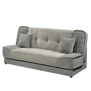 Canapé convertible Kallestad II Microfibre - Gris / Gris clair