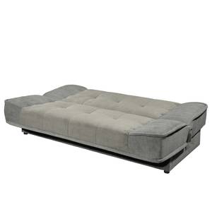 Canapé convertible Kallestad II Microfibre - Gris / Gris clair