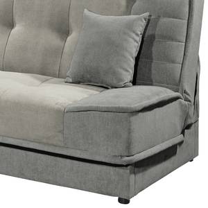 Canapé convertible Kallestad II Microfibre - Gris / Gris clair