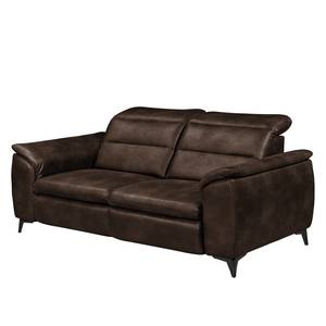 Sofa Soldeu (2,5-Sitzer) Antiklederlook - Dunkelbraun